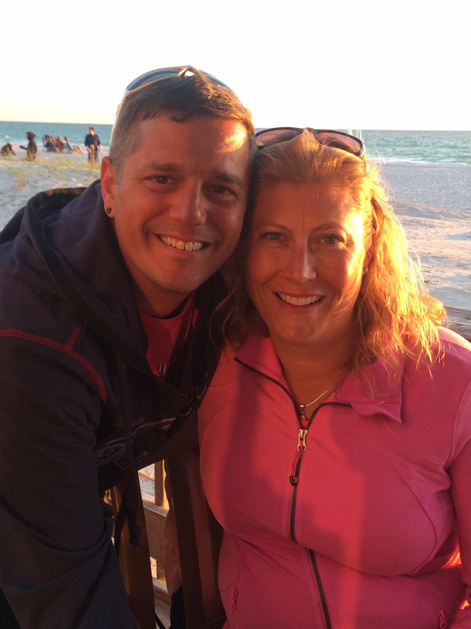 Enjoying the Sunset in Anna Marie Island Florida