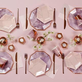 Amethyst Partyware Set