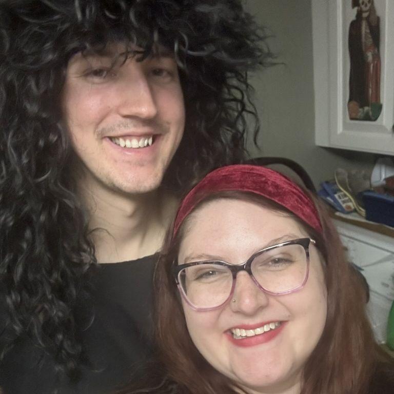 Halloween 2023, partying as a rocker and a pirate! 
10-21-2023