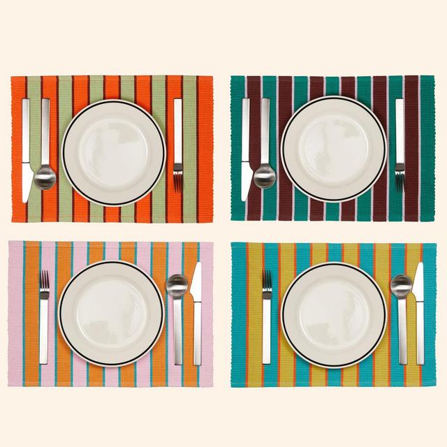 Stripe Placemats (Mixed; Set of 4)