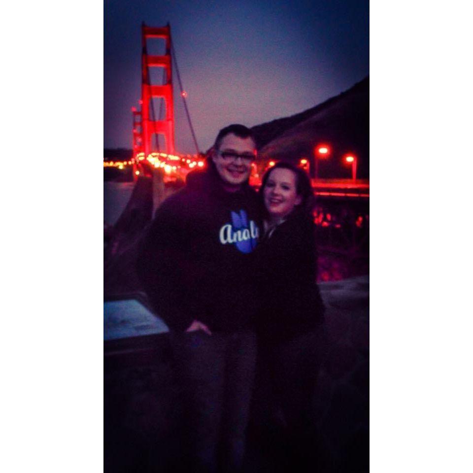 Our first time in San Francisco together.