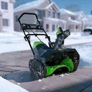 Greenworks 80-volt 20-Inches Single-stage Push Battery Snow blower 5 Ah (Battery Included) (Charger Included)