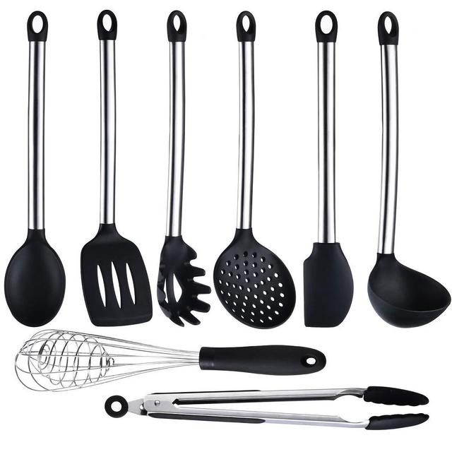 8 PCS Silicone Cooking Utensils