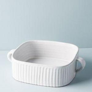 Glazed Terracotta Baking Dish SQUARE