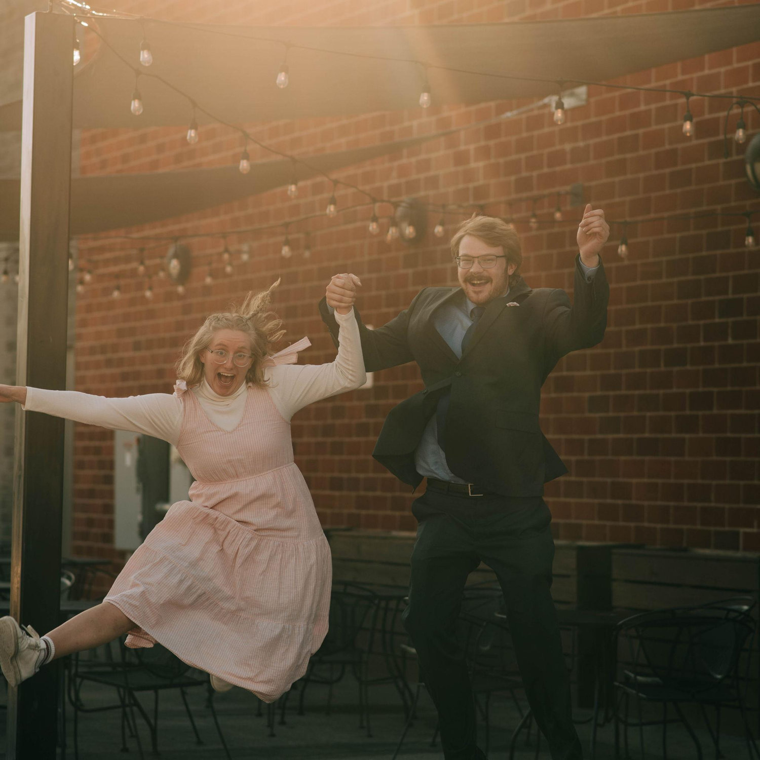 Our first wedding together - we <3 the Smiths :)