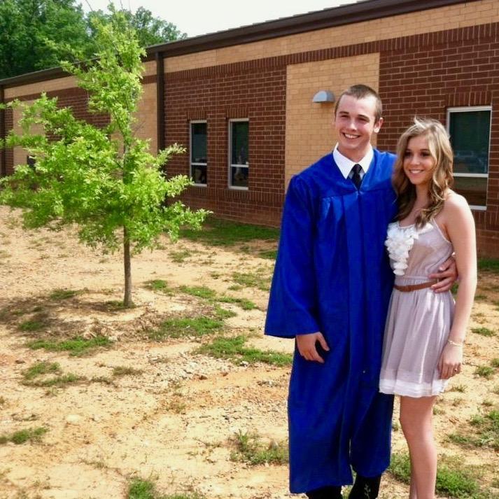 Brian's high school graduation