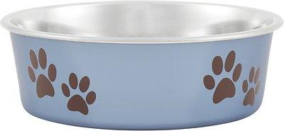 Loving Pets Bella Bowls Pet Bowl, Metallic Blueberry