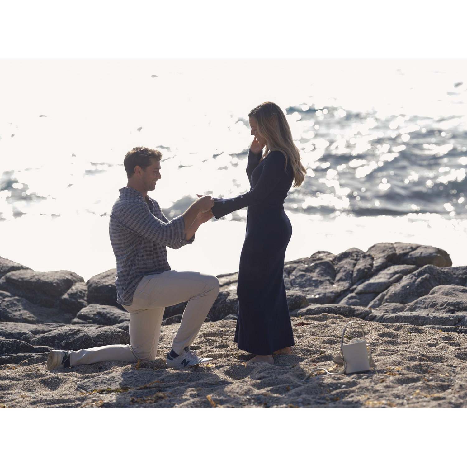 Ben proposed in Carmel-by-the-Sea, California on June 15, 2025.