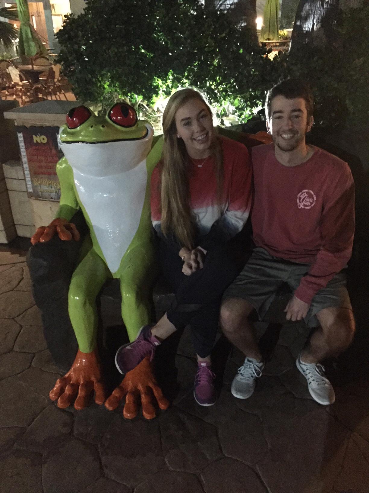 Rainforest Cafe for Morgin's birthday!