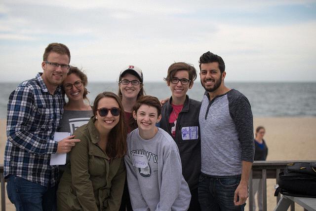 Photo taken the first weekend Anne and Phil started dating - at the Old South Church Retreat!