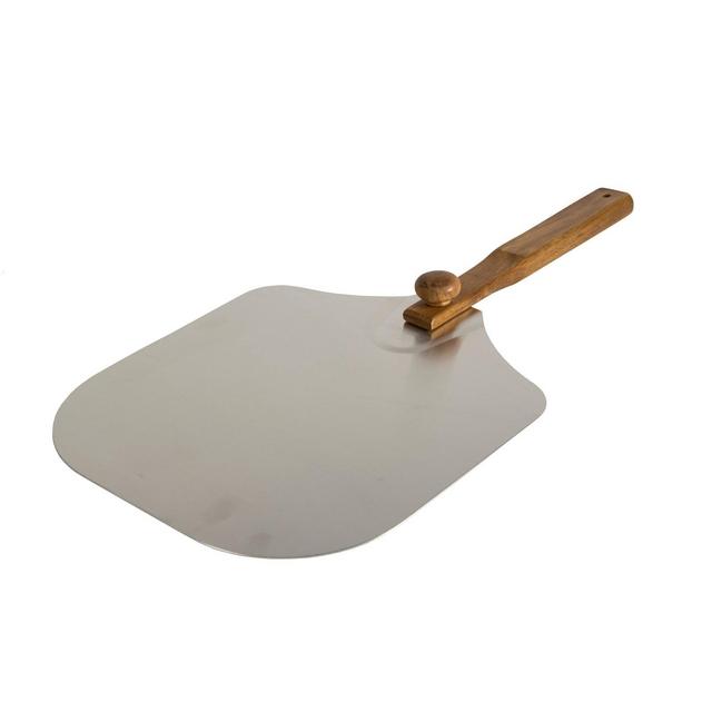 PizzaCraft Aluminum Folding Peel - Gray