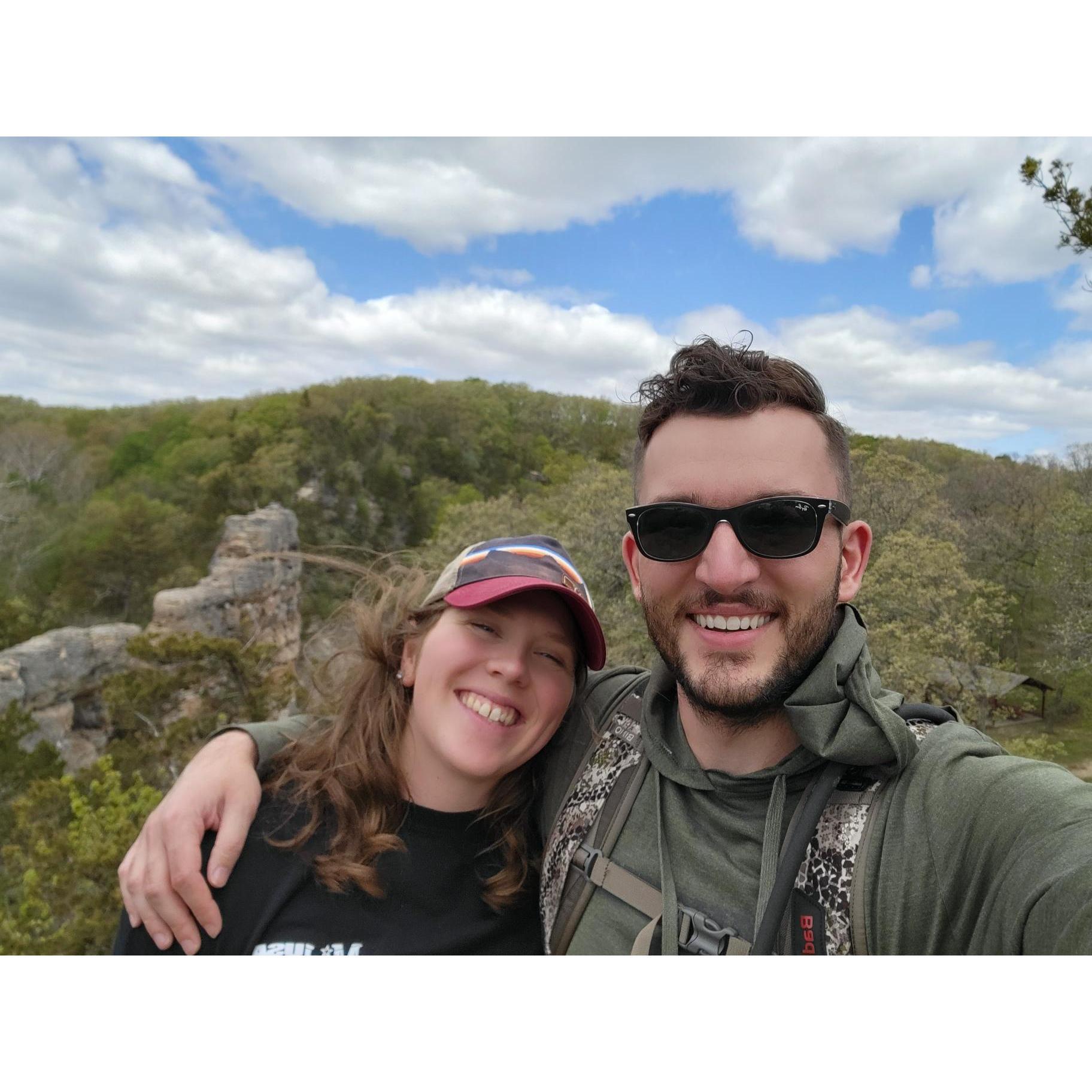 Hiking quickly became one of Sam's and Sara's favorite activities to do together.