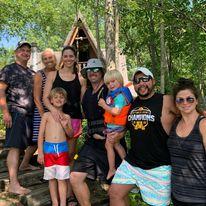First trip to Maria's family A-frame