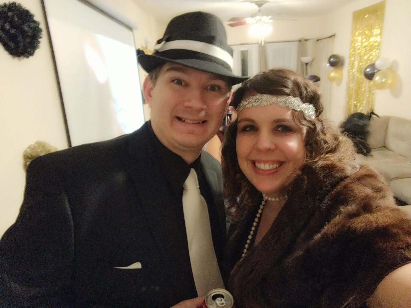 Quick time travel jaunt to the 20s. We fit right in.