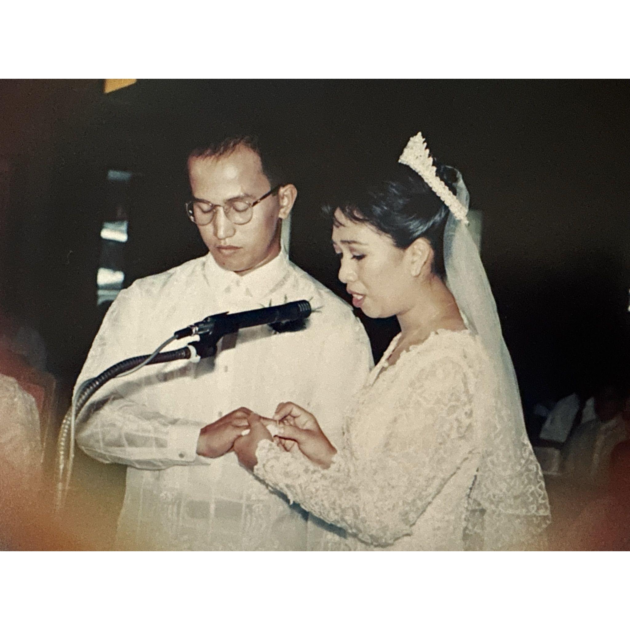 Our wedding day - June 24 1995