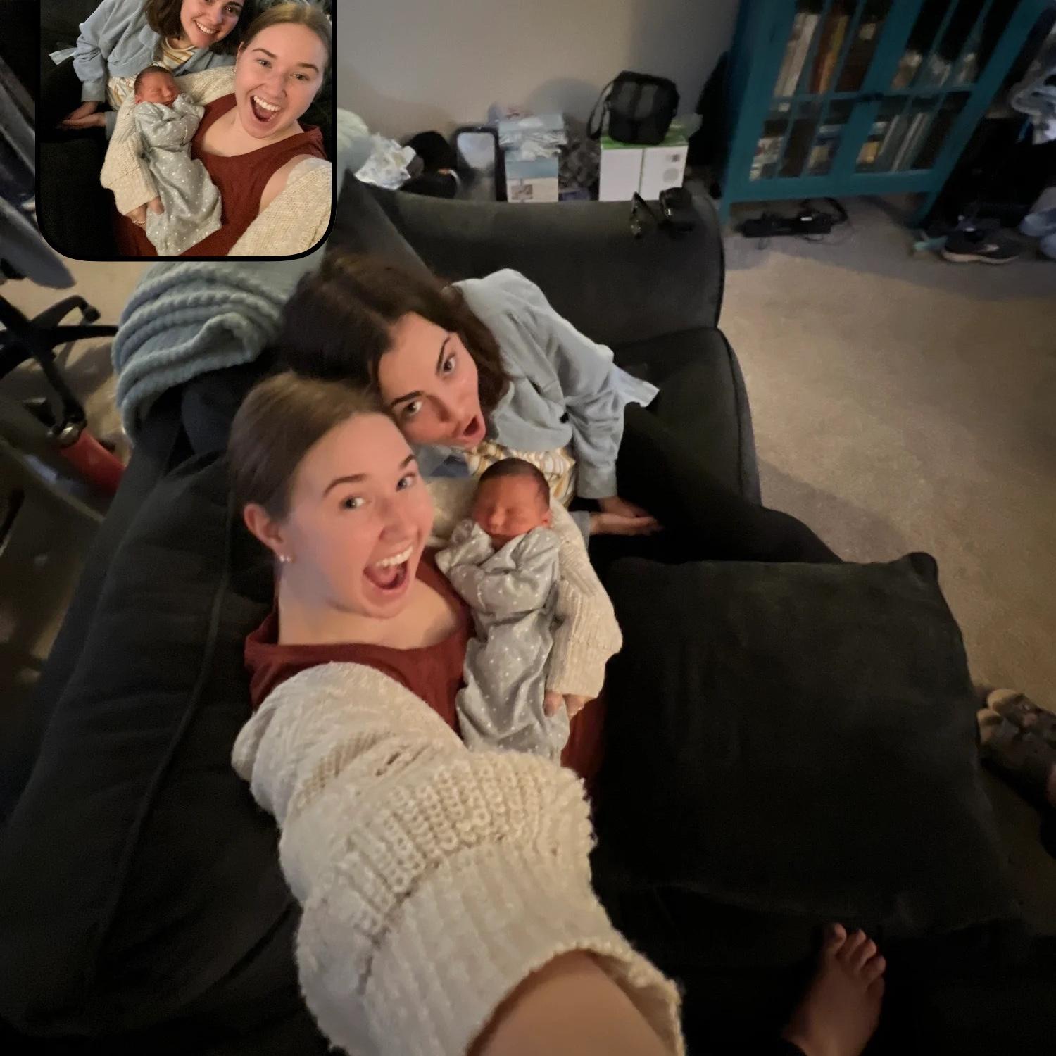 Becoming aunties!!!