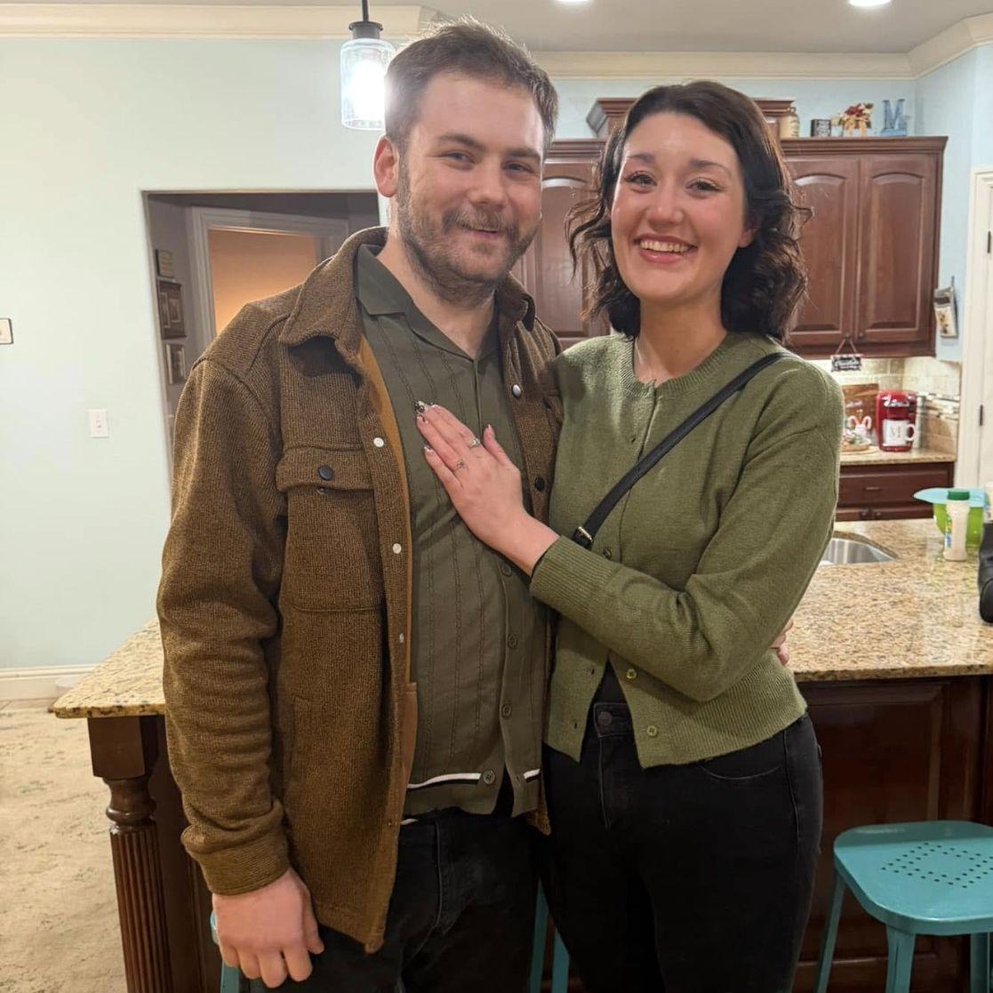 The night we got engaged