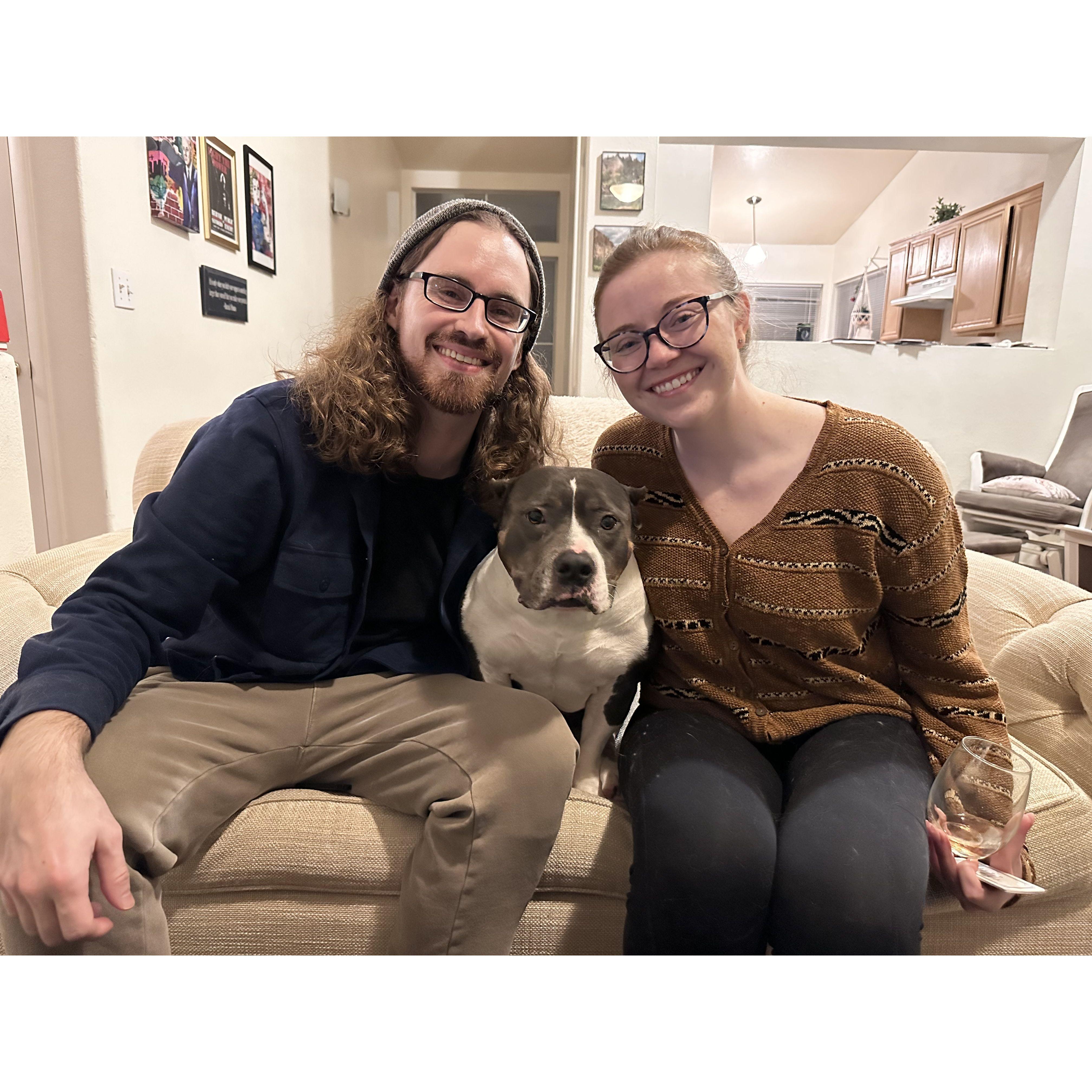 And eventually we got a dog! Sweet Lily