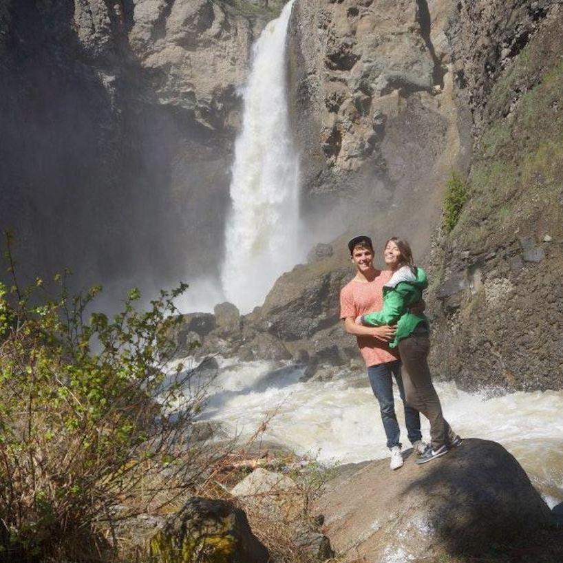 We road tripped throughout the US together after a couple of years of dating in college. One thing we've always loved is travel.
