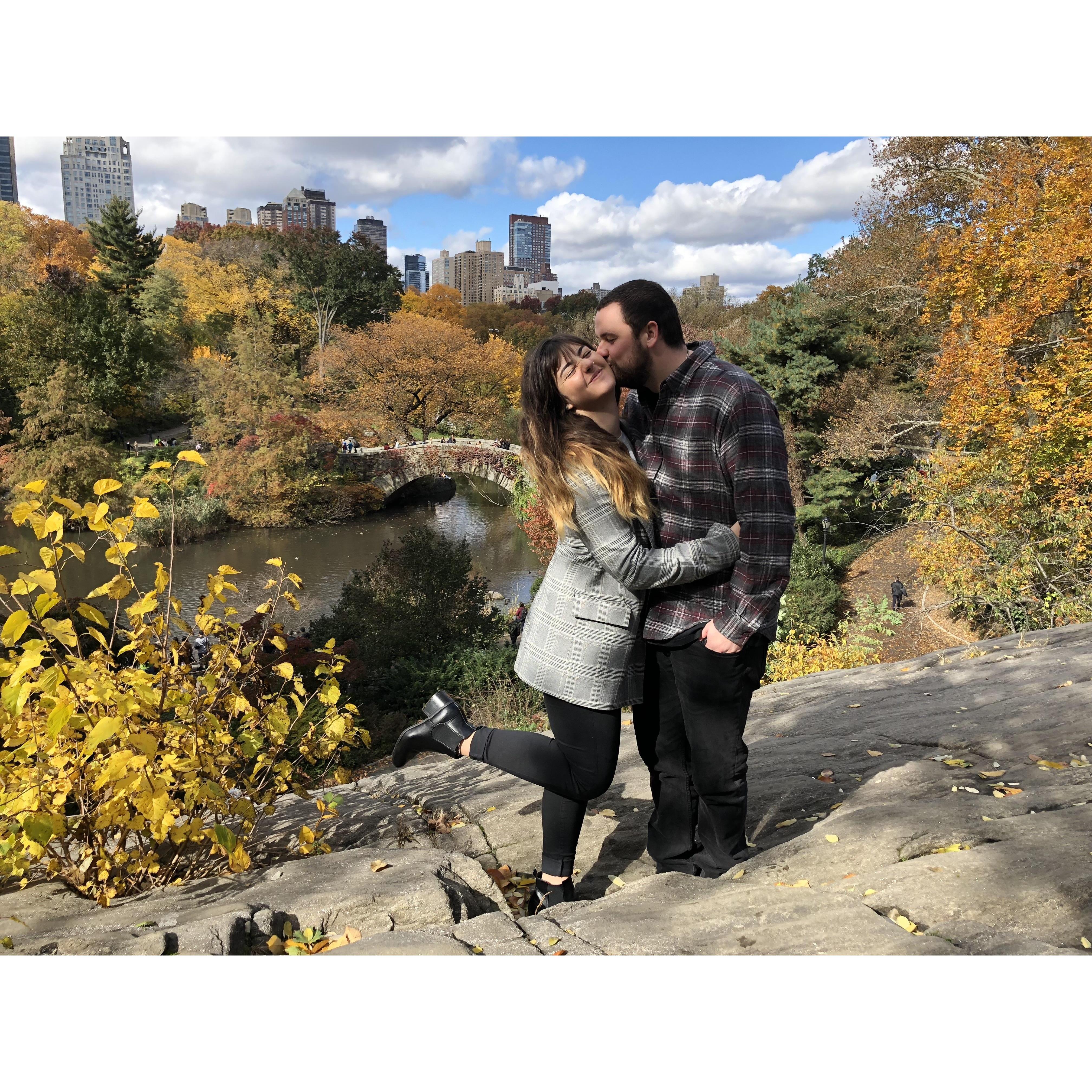 Central Park in Fall