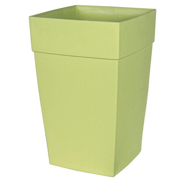 DCN Plastic 3508-34 Harmony Tall Planter, Bamboo Green