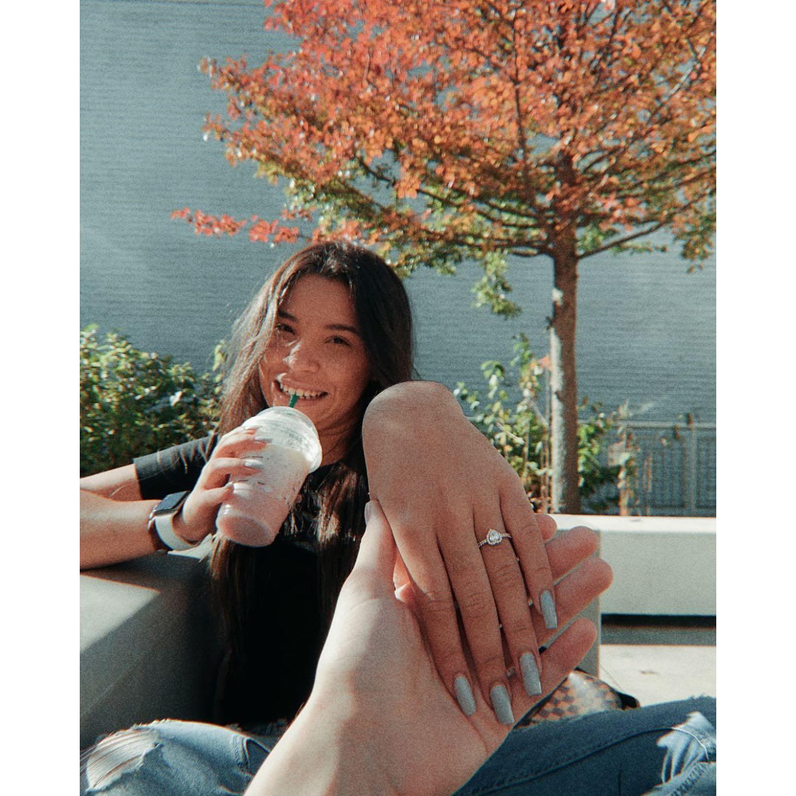 FIRST RING THAT TIM GAVE TO KAMILLY