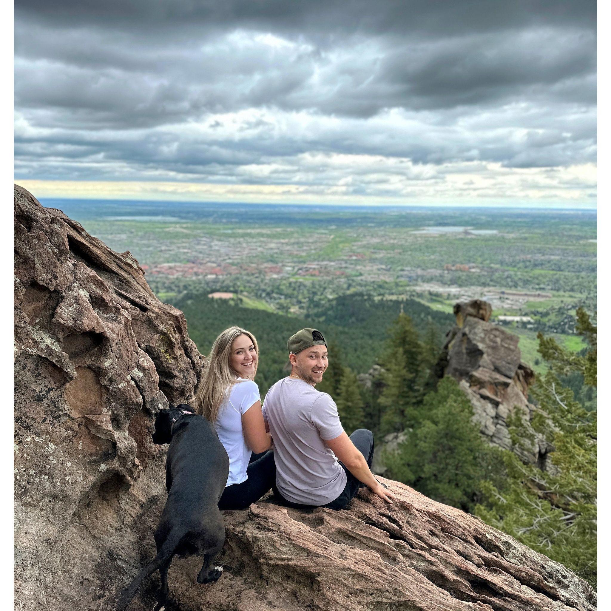 Hiking in Boulder, CO