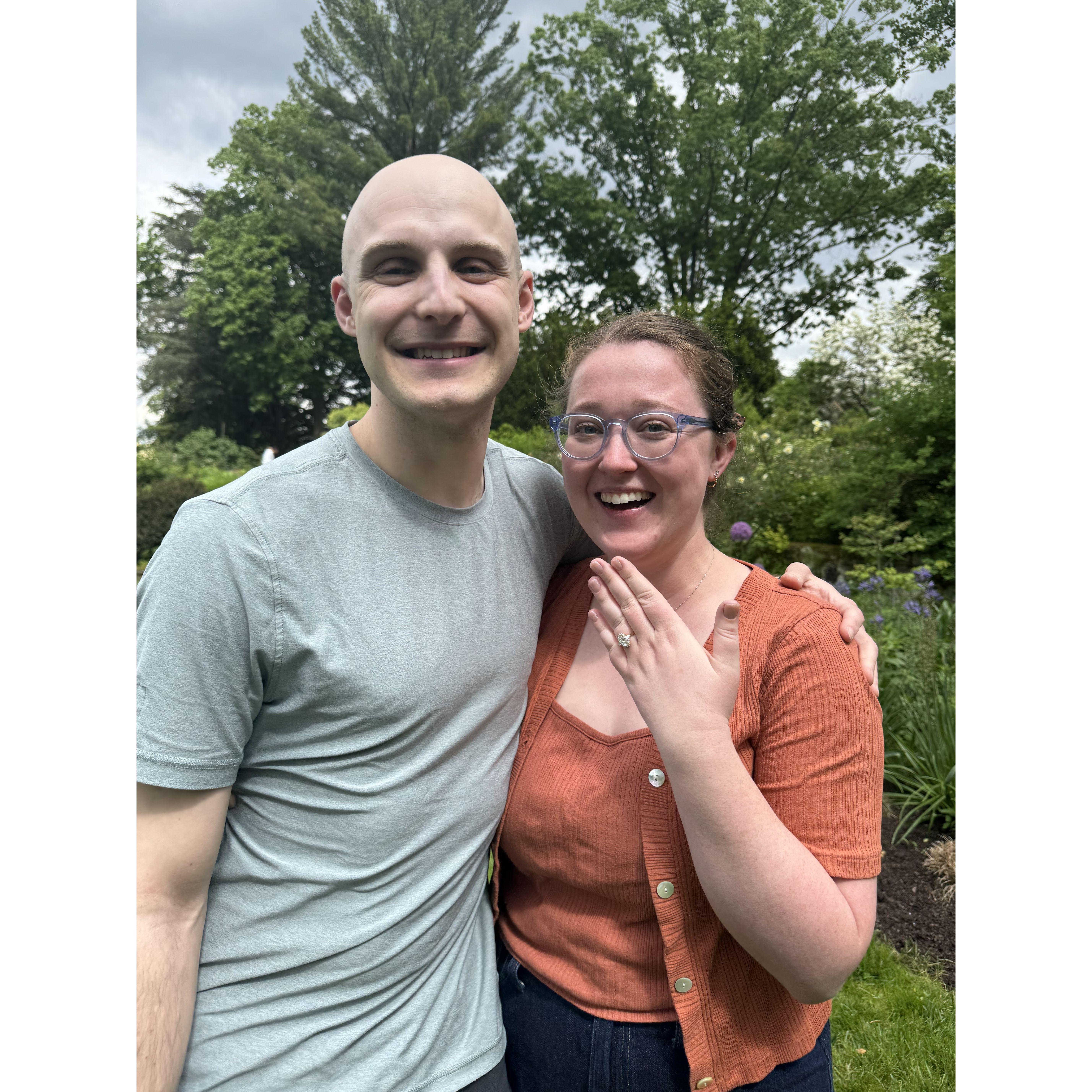 Spoiler alert...I said yes!!!