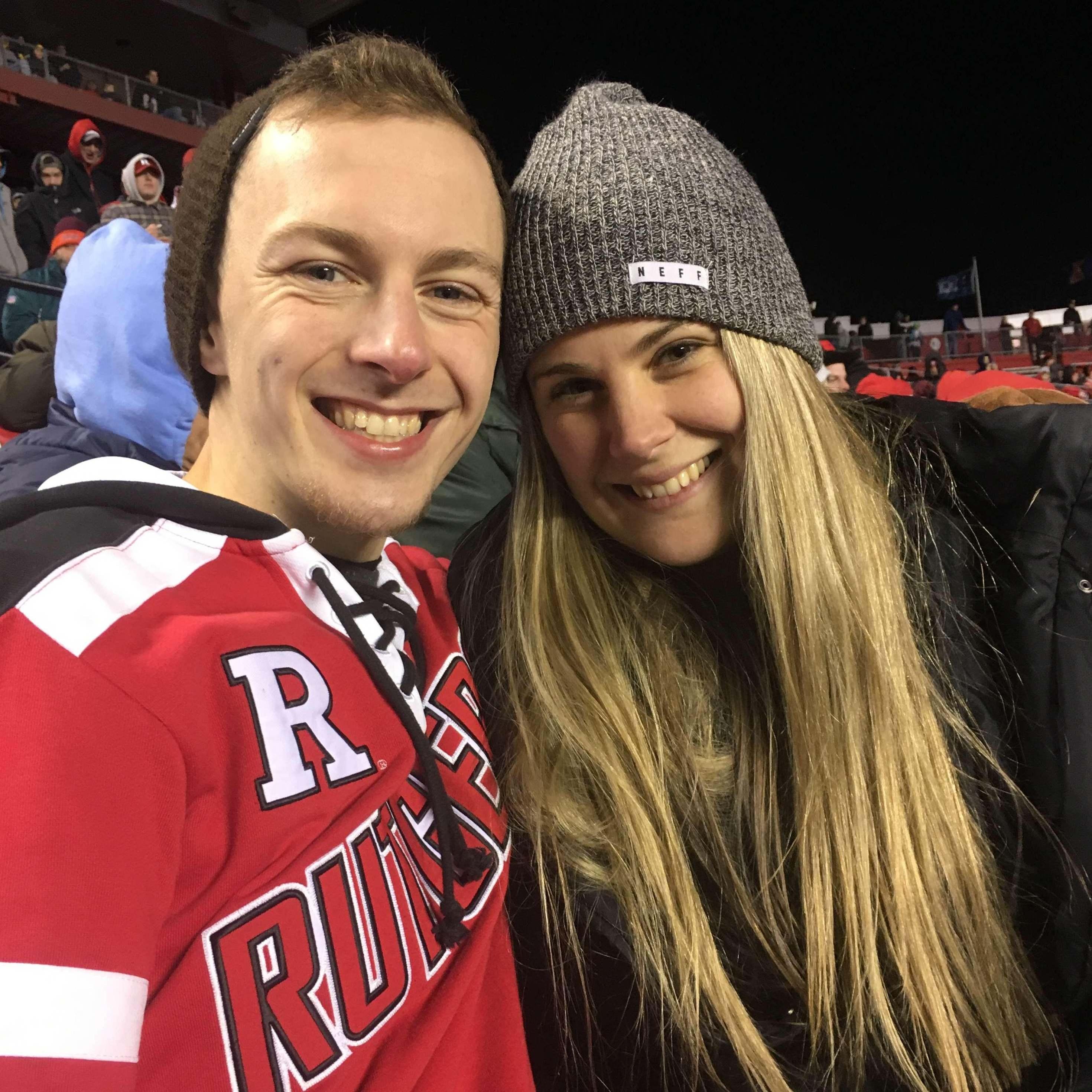 Always celebrating at Rutgers. The place we fell in love!