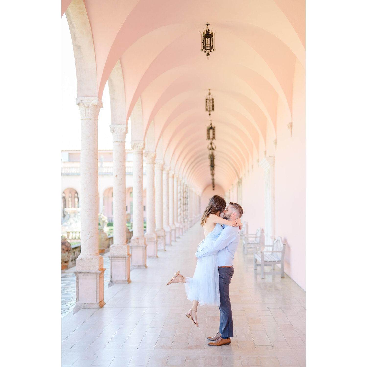 Engagement session at Ringling Museum!