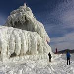 Take In Icy Lake Michigan Views at Tunnel Park