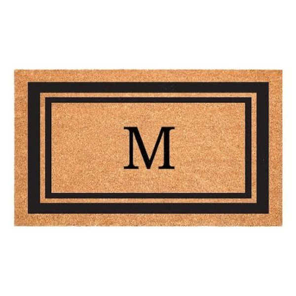 Winston Porter DeHond Pure Natural Coir Non-Slip Outdoor Door Mat & Reviews | Wayfair