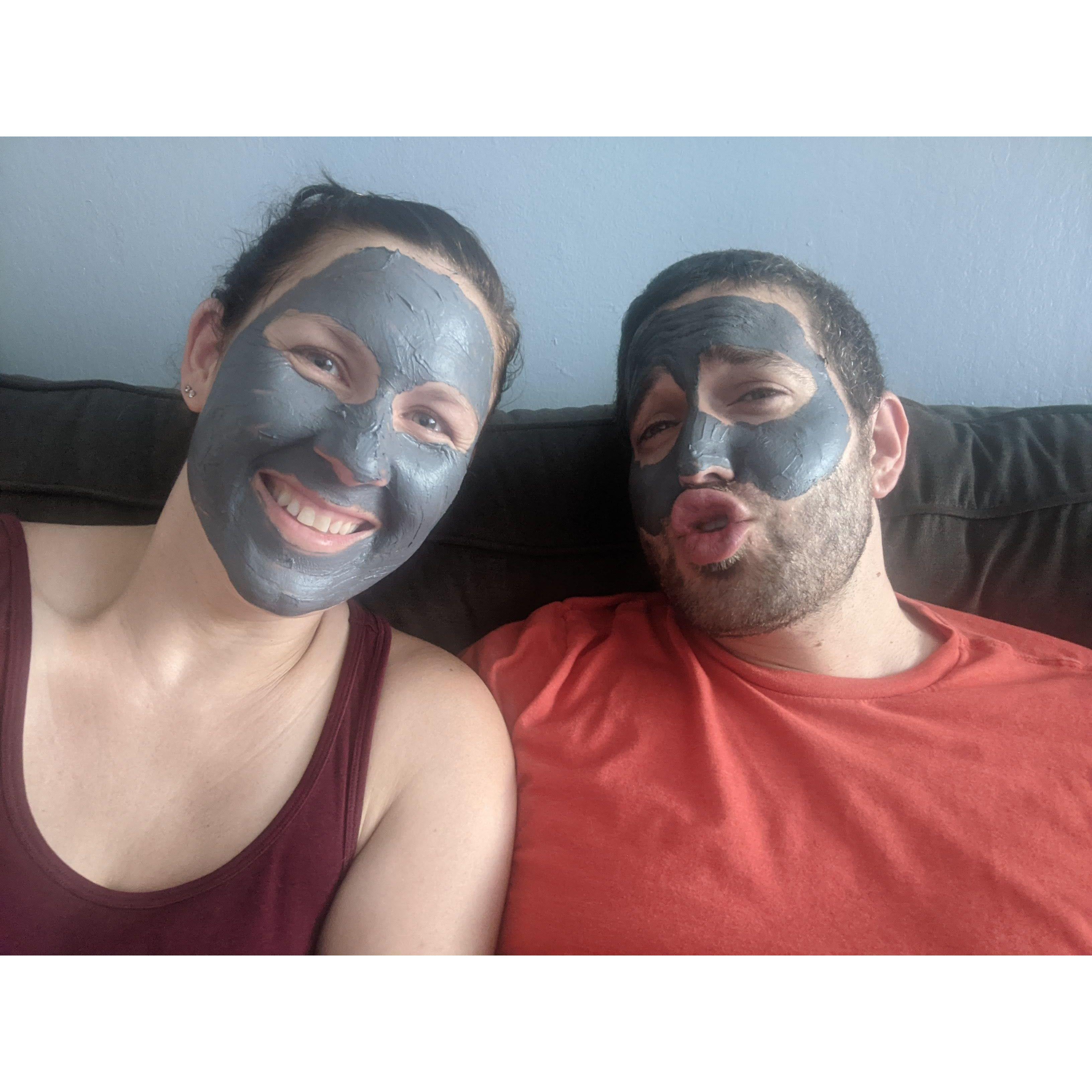 Spa day at home; June 2021.