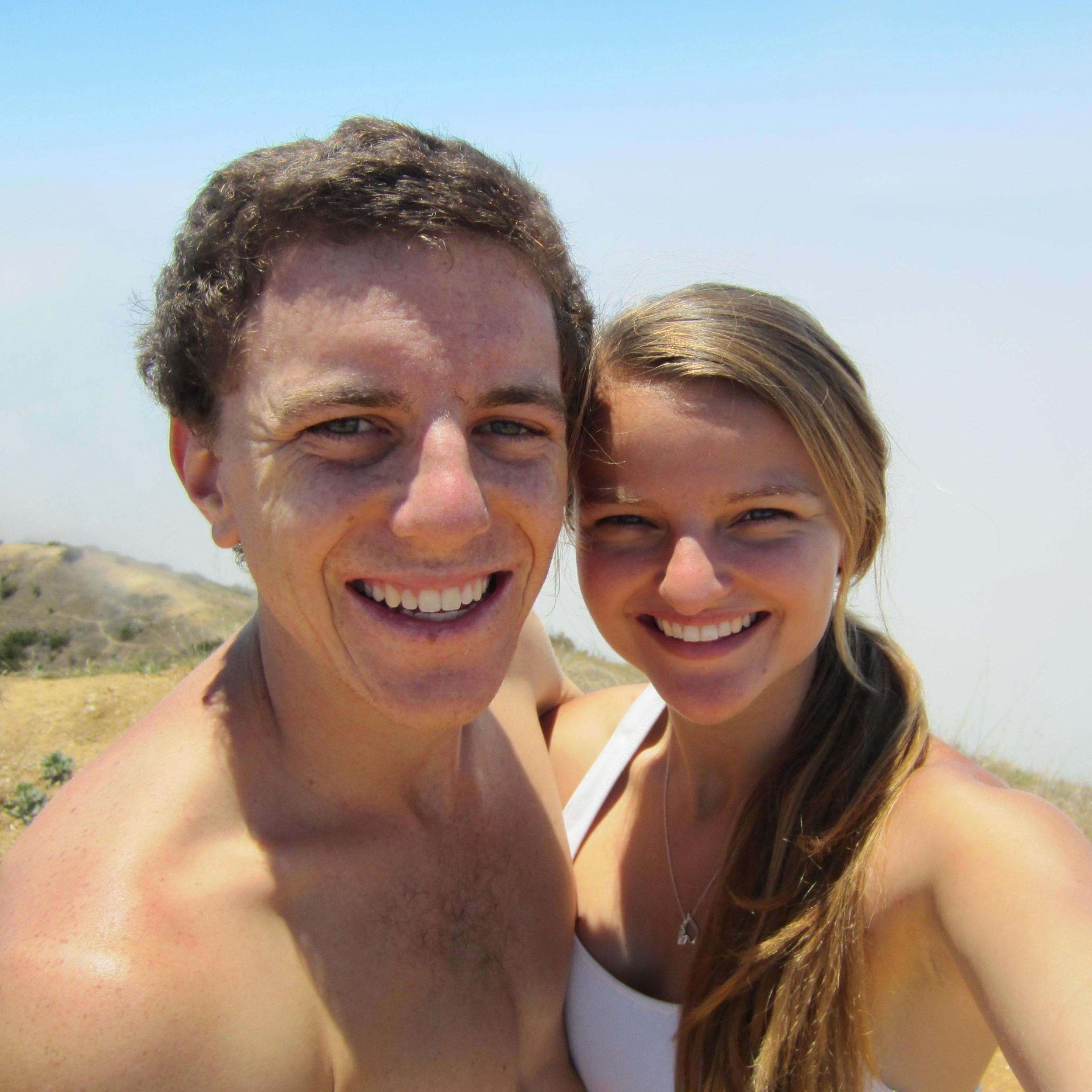 Hiking in the clouds. Catalina Island 2012.