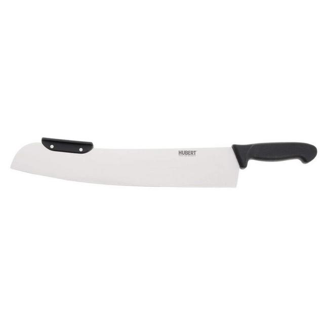 HUBERT Pizza Knife with Black Plastic Handle Stainless Steel - 16"L Blade