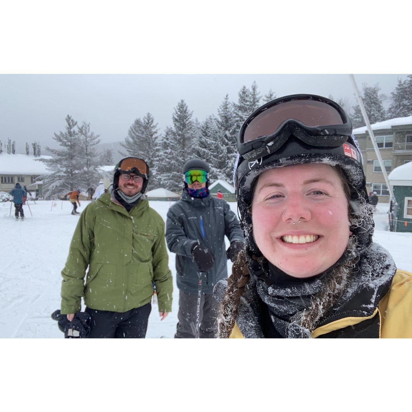 Callie's first trip to to Smugg's with the Bourgeois family!