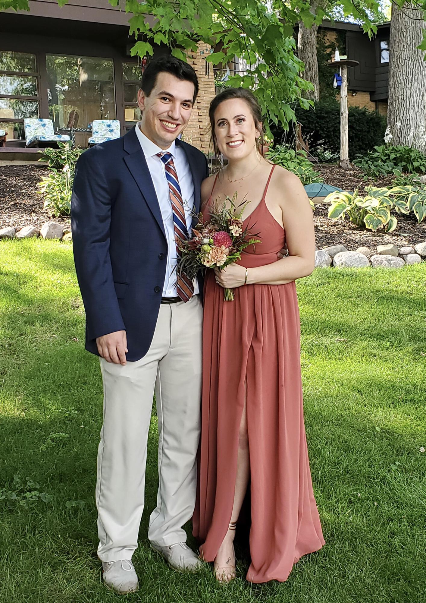 Celebrating the newlyweds, Mr. & Mrs. Scott Hynds! Loves Park, IL 2021