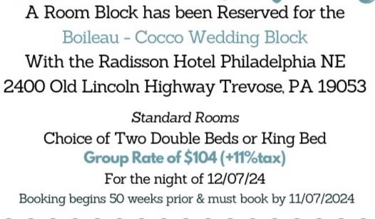 The Wedding Website of Daniel Cocco and Jacquelyn Boileau