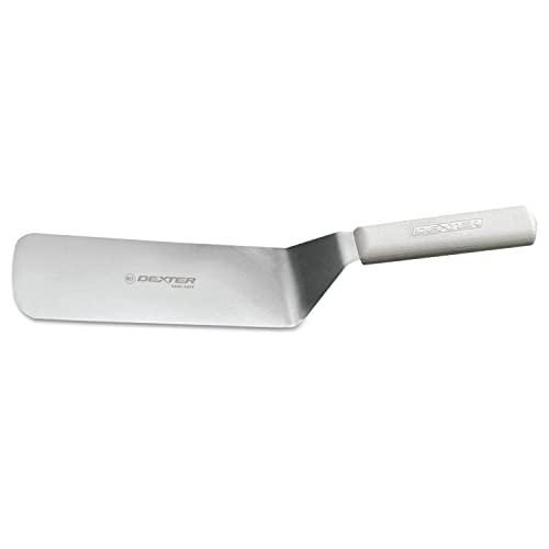 Sani-Safe S286-8PCP 8"x 3" White Solid Turner