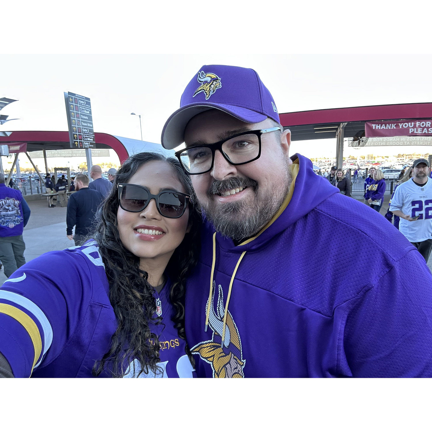 Our First NFL Game