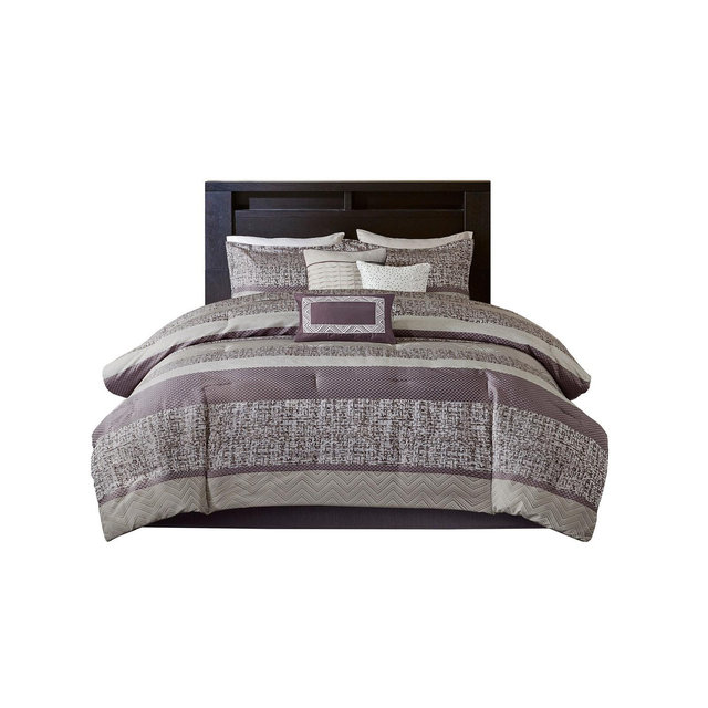 Madison Park Rhapsody Jacquard 7-Pc. Comforter Set, King