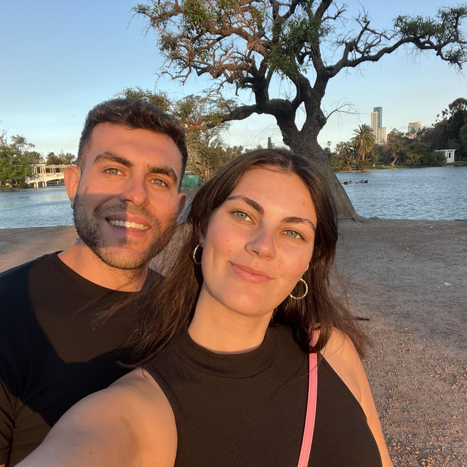 Argentina! Talked about getting engaged here.