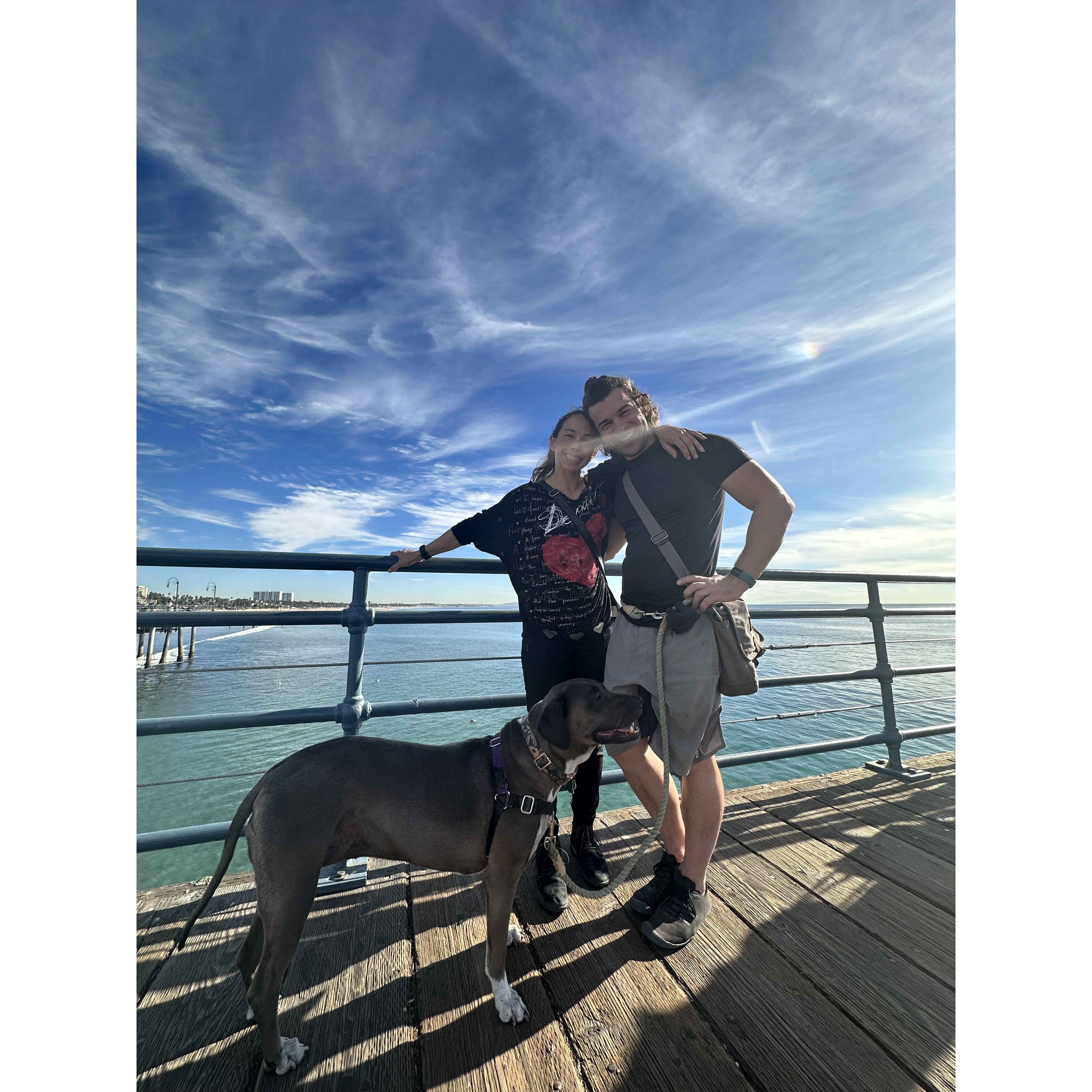 santa monica CA  trip!