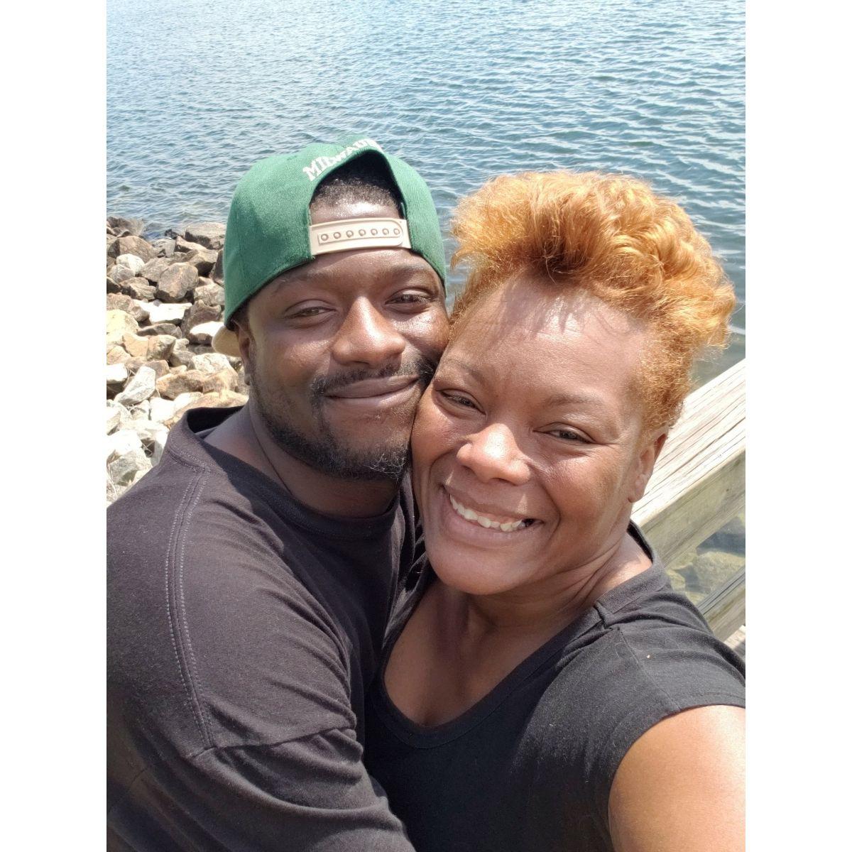 Our 1st picnic 2019 Lake Murray Dam