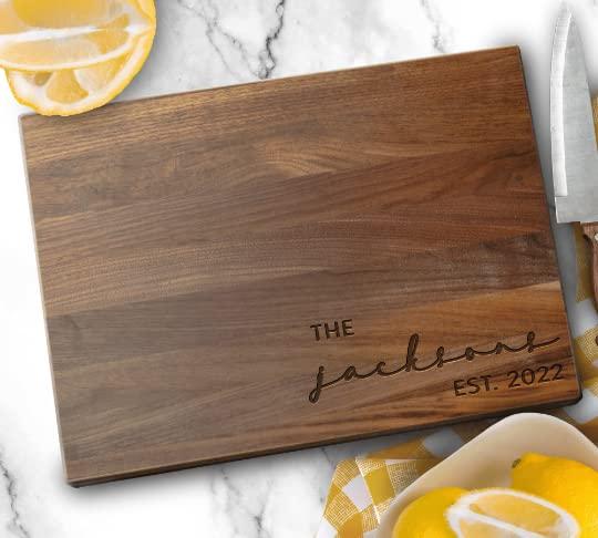 Personalized Cutting Boards - Wedding Gift, Engraved Gifts, Wooden Cutting Board, Anniversary Gift, Housewarming Gift