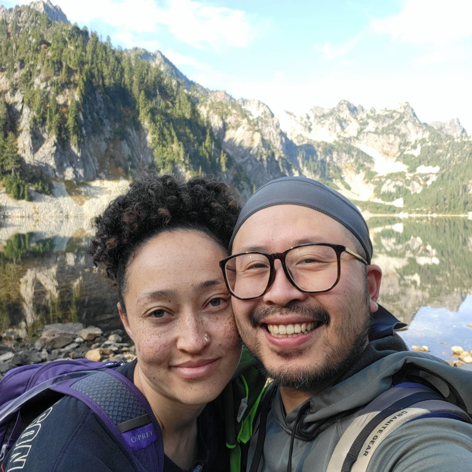Getting outside together.