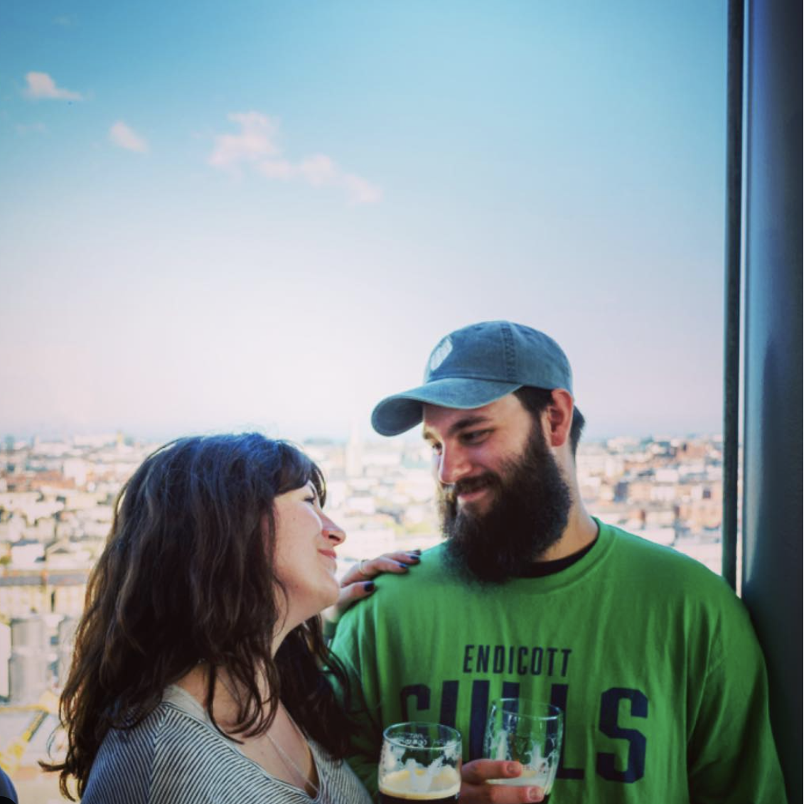 Dublin Ireland, Top of the Guinness Brewery, April 2018