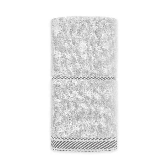 Bee & Willow™ Home Midsomer Striped Fingertip Towel in Grey