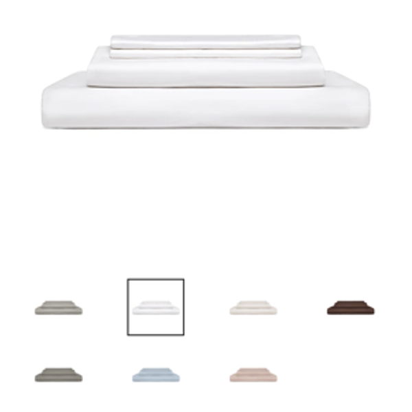 SpaLena White King Sheet Set