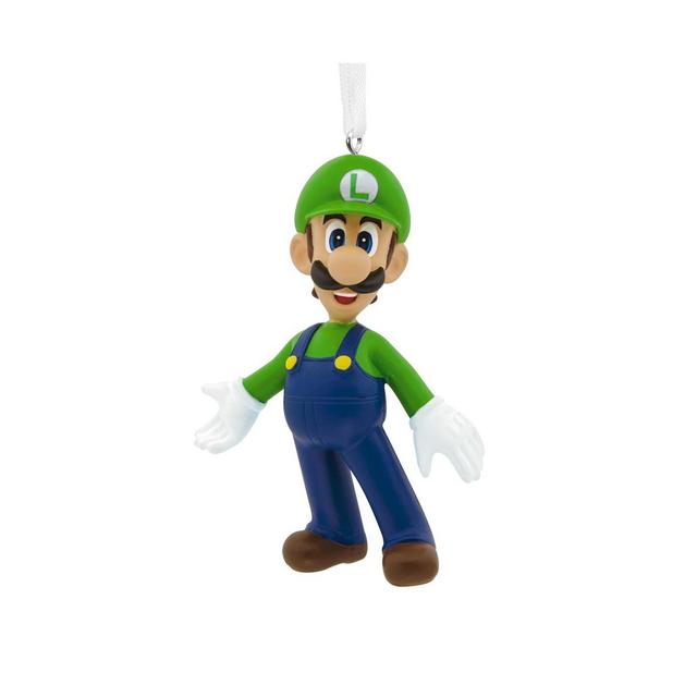 Hallmark Nintendo Super Mario Luigi Christmas Ornament
